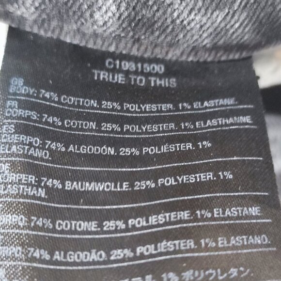 Volcom Jeans men's youth size 27X27 medium washed grey 2X4 Skinny fit jeans - Picture 7 of 15